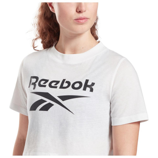 Reebok Γυναικεία κοντομάνικη μπλούζα Crop Reebok Γυναικεία κοντομάνικη μπλούζα Crop